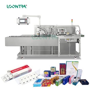 盒机 隆川食品装 食品高速装 机 医药纸盒封盒机 盒机化妆品纸盒包装