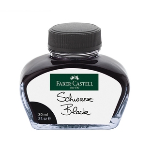 花田笔店 辉柏嘉墨水瓶装30ML非碳素墨水不堵笔黑色德国钢笔水