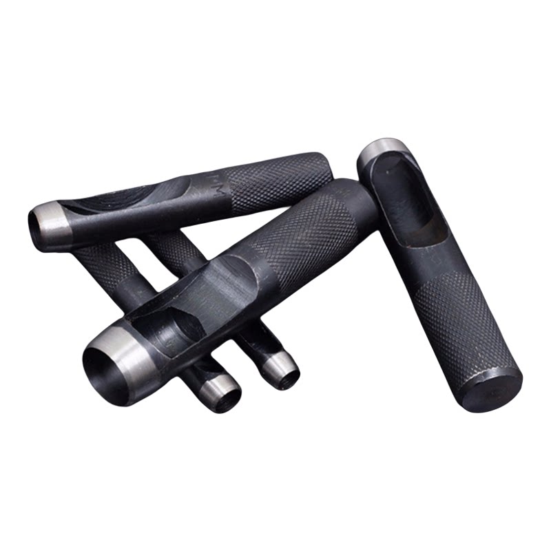 黑色皮带打孔器皮带冲子1-25mm皮革打孔器圆形铳德国钢铬钒钢冲头