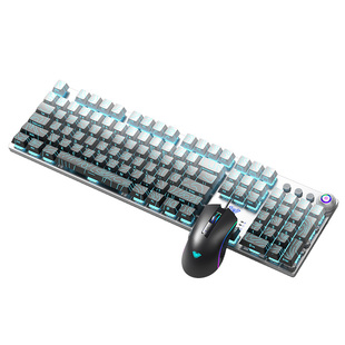 狼蛛108键机械键盘无线三模蓝牙2.4G电竞游戏青轴2088Air办公通用