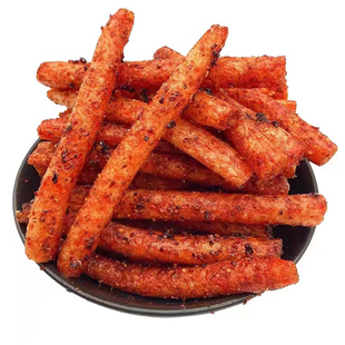 翻天娃辣条湖南仙女棒香辣味袋装网红小零食8090后怀旧豆皮麻辣