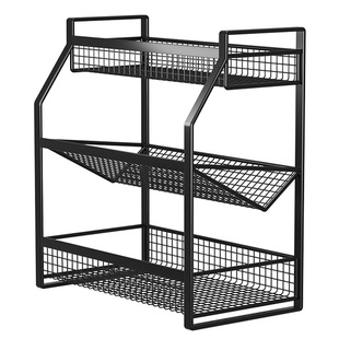 厨房置物架多层调料收纳架调味品储物架放油盐酱醋支架砧板架筷筒