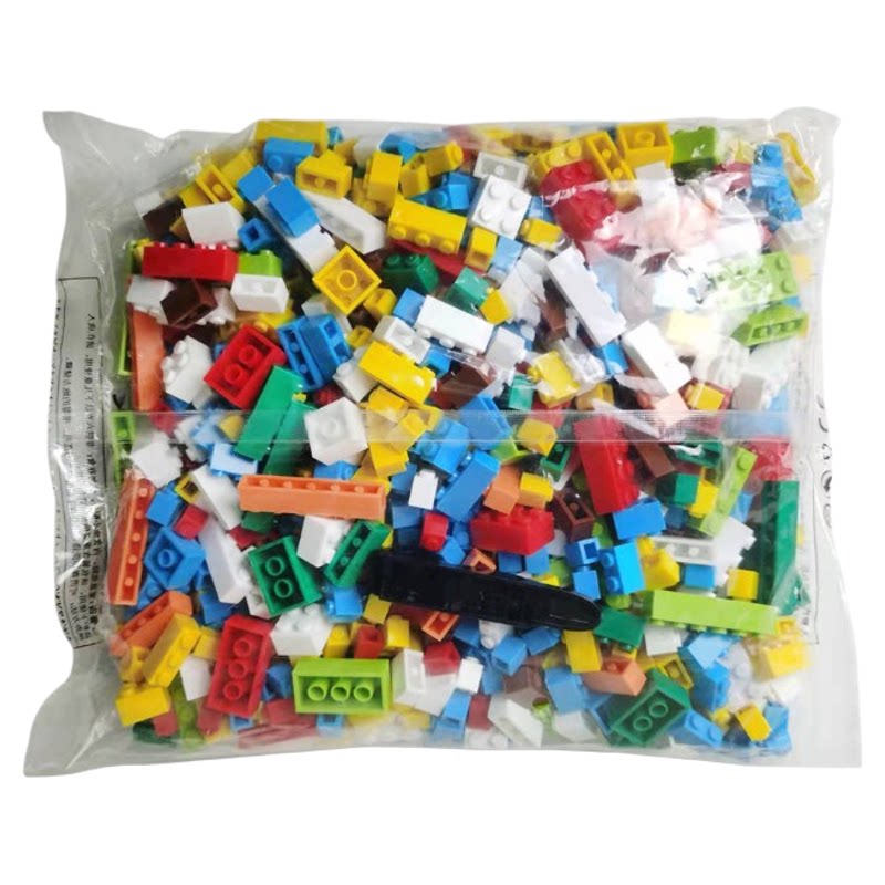 环保1000小颗粒积木自由拼装散装DIY儿童拼装益智玩具