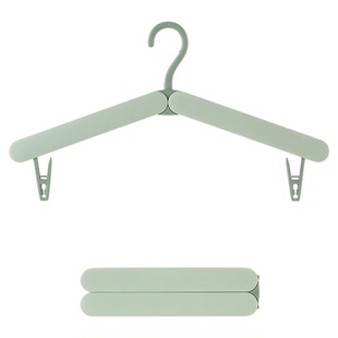 日本可折叠衣架便携旅游酒店宿舍家用加厚挂衣架出差旅行必备衣撑