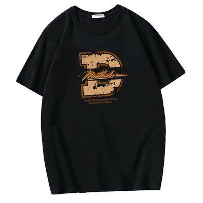 纯棉短袖胖子薄款男T恤宽松大码