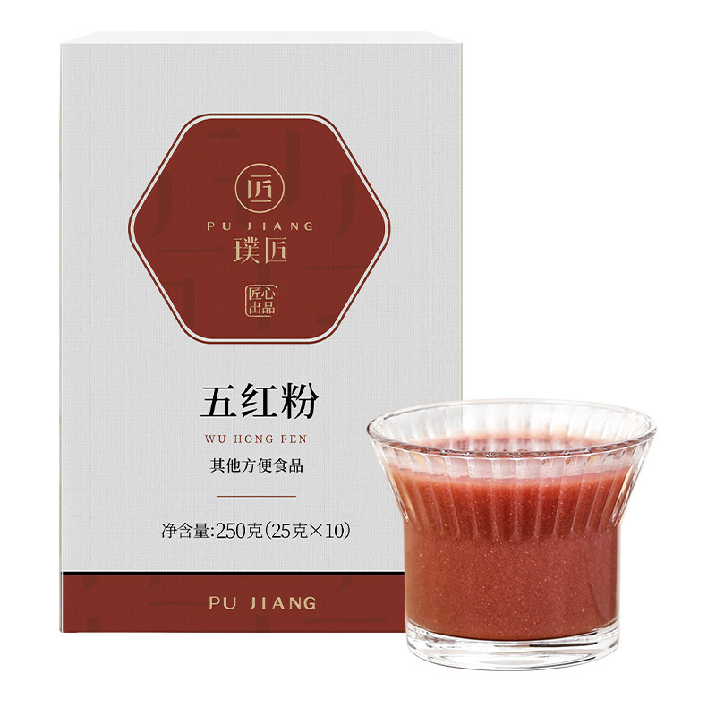 五红粉免煮红豆红枣粉