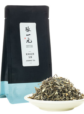 张一元茶叶茉莉花茶玉芽袋装横县