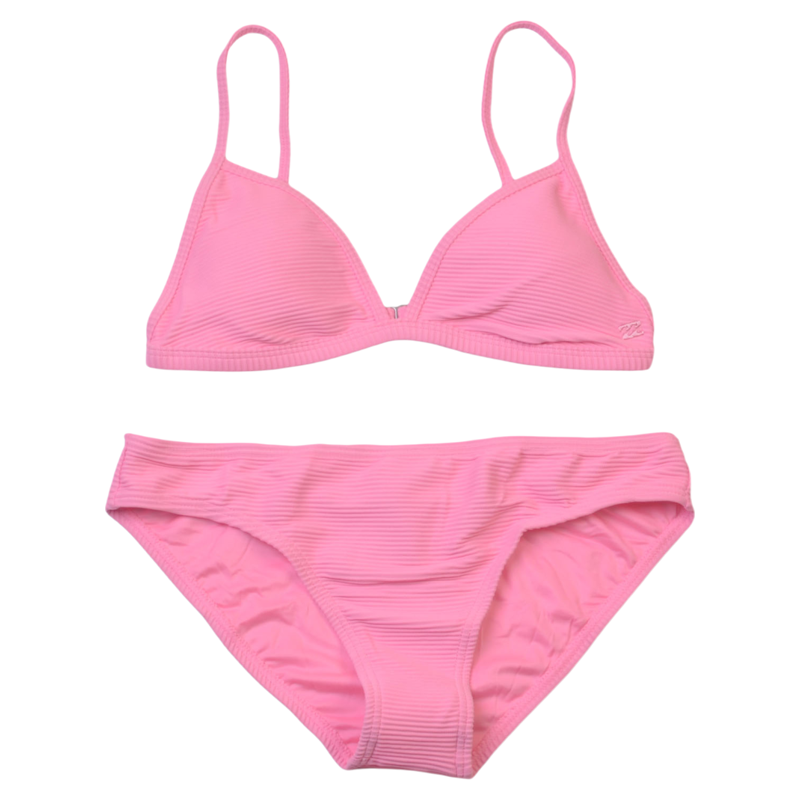 澳洲品牌纯色聚拢比基尼bikini