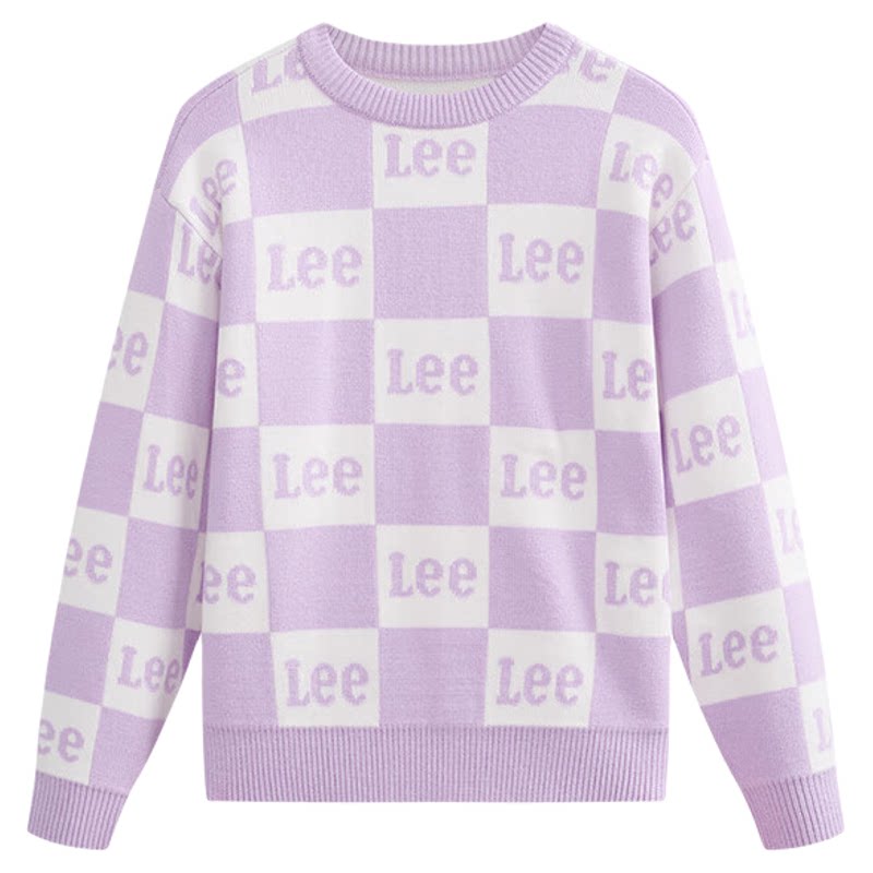 leekids秋冬男女童保暖针织衫