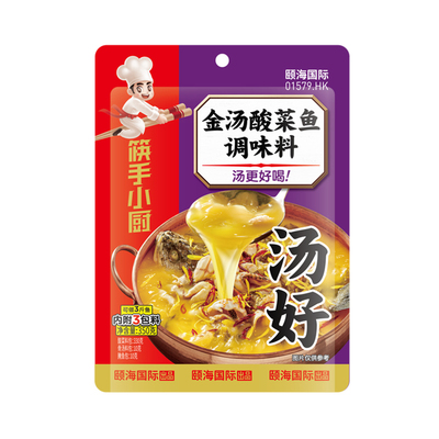 海底捞金汤酸菜鱼四川调味料300g