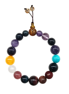 峨眉山九子星耀好运招财本命手串