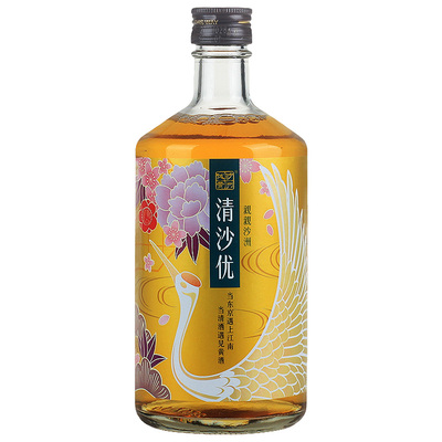 亲亲苏州特产沙洲单支600ml黄酒