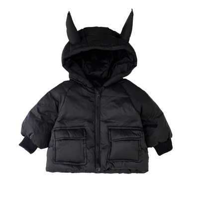 牛角常规加厚羽绒服工厂直销中性