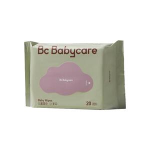 babycare婴儿紫盖湿巾20抽宝宝手口屁专用加厚便携小包湿纸巾