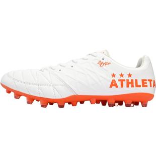 酷锐足球ATHLETA阿仕利塔O-Rei MG半袋鼠皮短钉宽脚足球鞋成人男