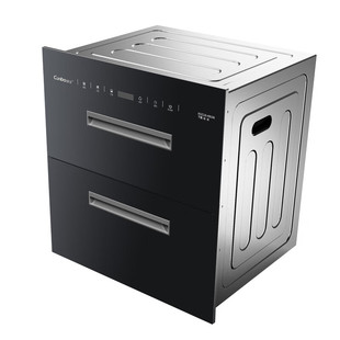 康宝消毒柜磐石嵌入式家用厨房碗柜紫外线消毒烘干一体118L大容量