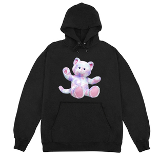 build a bear猫咪玩具小熊毛绒土酷日系怪味少女原宿男女连帽卫衣