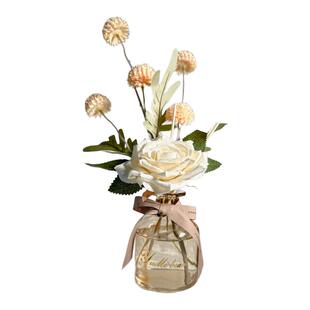 栀子花香薰摆件室内持久留香家用高级卧室客厅卫生间香氛厕所清新