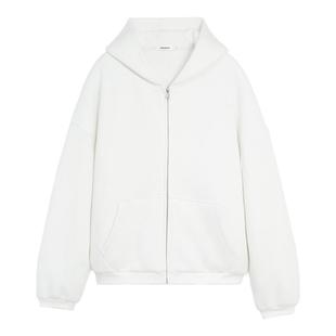 BODYDREAM亚历山大廓形卫衣冬季重磅加绒拉链帽衫boxy短阔外套