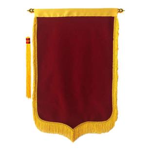 喜庆平绒布锦旗布绶带布暗红色形像墙装饰diy袖套植绒布料旗袍布