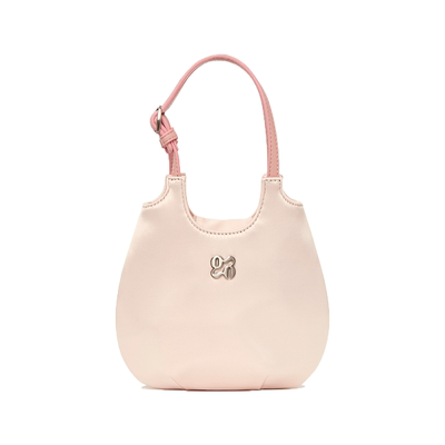 野啵妮 Glowny兔子缎面芭蕾包鸡蛋型韩国小众迷你女包可爱手提包