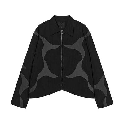 7440371翻领秋季短款vibe