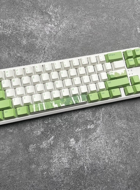 68键黑爵k680t蓝牙有线无线机械键盘青轴小mini游戏PBT白色便携