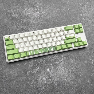 68键黑爵k680t蓝牙有线无线机械键盘青轴小mini游戏PBT白色便携