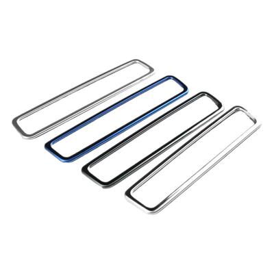 适用于17-21迈腾内饰改装装饰b8LA柱空调出风口装饰贴保护亮片框