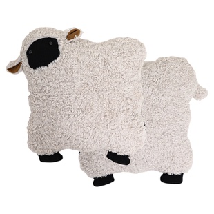 蜡笔派小羊肖恩玩偶抱枕奶油风异形可爱公仔沙发床头摆件礼物O