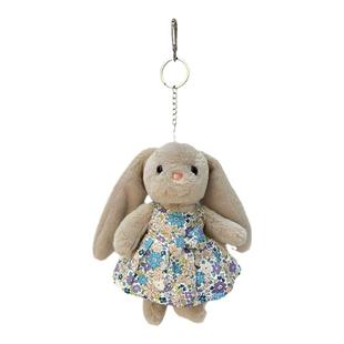 正版精致小兔子毛绒挂件精致礼盒包装兔兔玩偶布娃娃女孩生日礼物