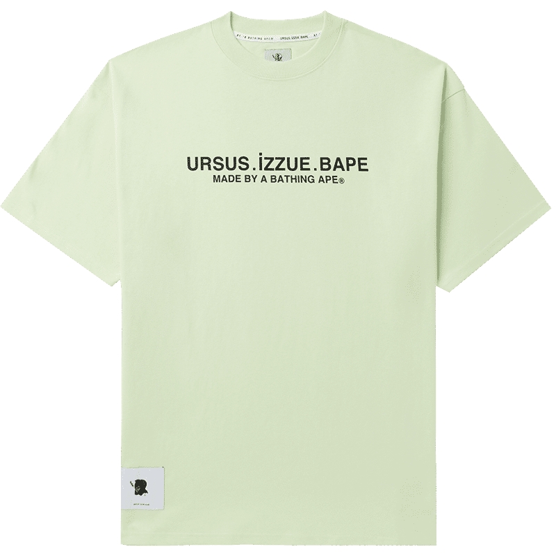 URSUS.izzue.Bape男装短袖T恤夏季新品简约休闲半袖1190U