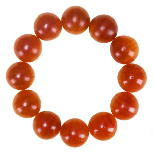 琥珀木固化手串东北长白山沉香全满油松明子全透光手链佛珠全玉化