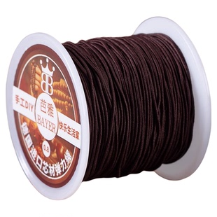 佛珠手串绳包芯弹力线文玩串珠手工diy耐磨高端金刚菩提松紧绳子