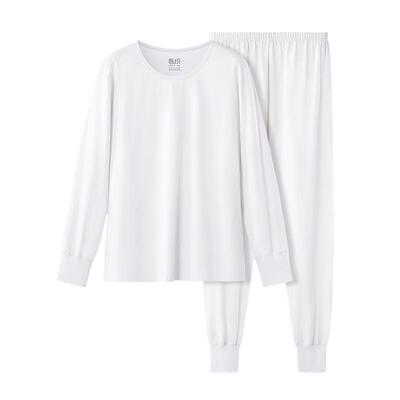 春织纯棉空调费圆领女秋衣秋裤