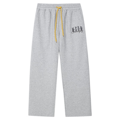 MEDM美式基础款宽松直筒卫裤