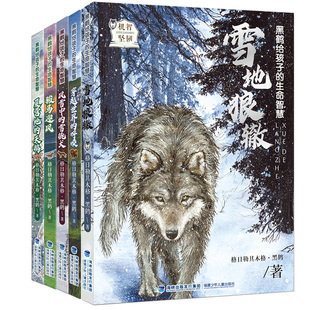 官方新版 黑鹤动物小说系列全套5册 黑鹤给孩子的生命智慧 雪地狼辙 故事书沈石溪福建省读一本好书小学生四五六年级课外阅读书籍