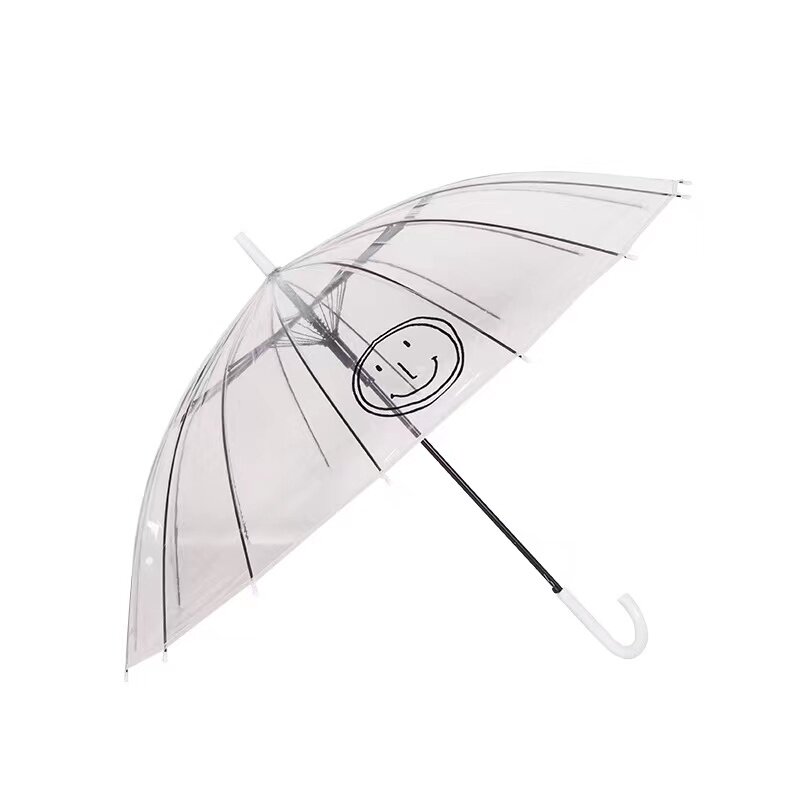 ins透明雨伞女网红日系小可爱