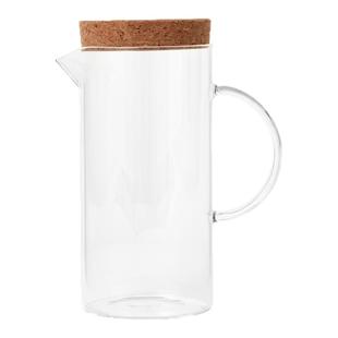 丹麦VIVA 耐热耐冷玻璃花茶壶可加热煮茶壶果茶冷水壶大容量1.3L