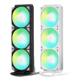 TRYX创氪星系展域SE360 ARGB水冷曲面屏CPU散热器影域双屏360水冷
