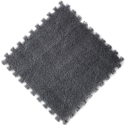 绒毛拼接地垫卧室满铺床边地毯