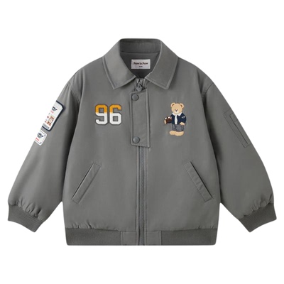 【索罗娜】PawinPaw卡通小熊童装25年秋冬新款男童宽松棉服棉袄