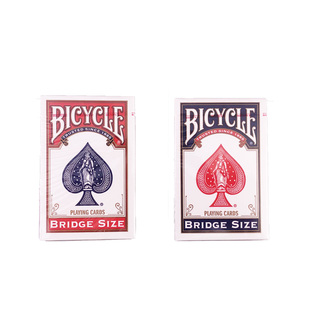 北方魔术 美国进口Bicycle原厂正版单车桥牌窄牌 开扇 魔术扑克牌