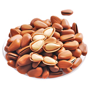 2025年新松子油炸开口950颗粒吉林长白山野生松子包邮一斤散装