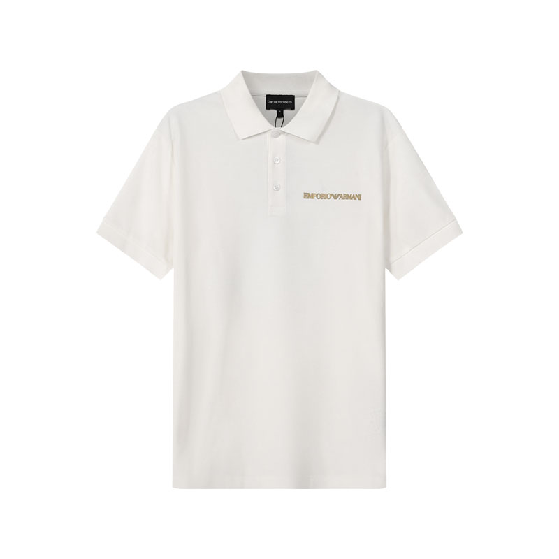 自营男士赛车胶囊系列棉质polo