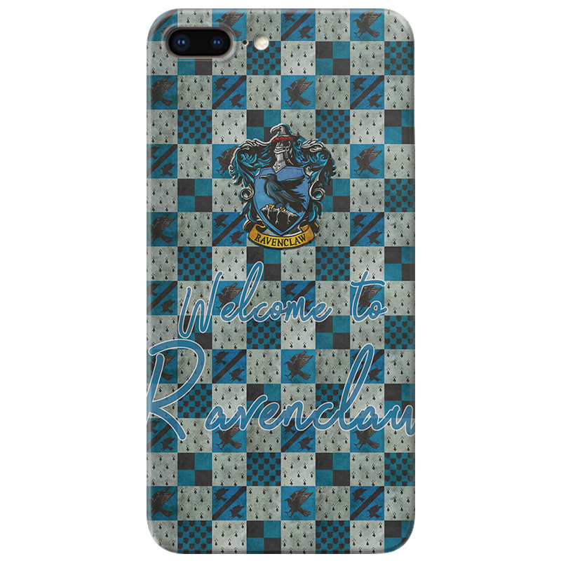 棋盘格子适用iPhone7/8plus苹果X手机壳6s格兰芬多XS文艺XR拉文克劳xsmax鹰院se第二2三4代女款防摔软