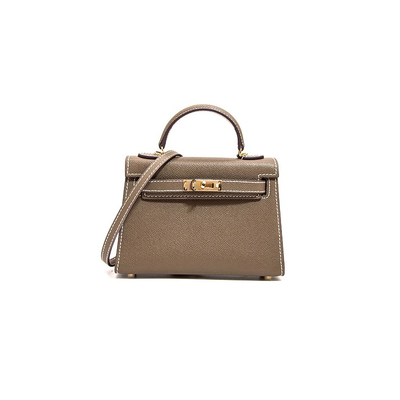 大象灰二代凯莉包手提单肩斜挎包