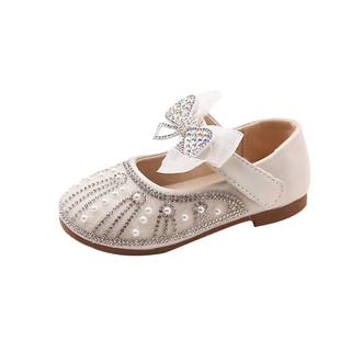 童鞋女童公主鞋2025春夏新款洋气软底皮鞋小女孩儿童演出鞋水晶鞋