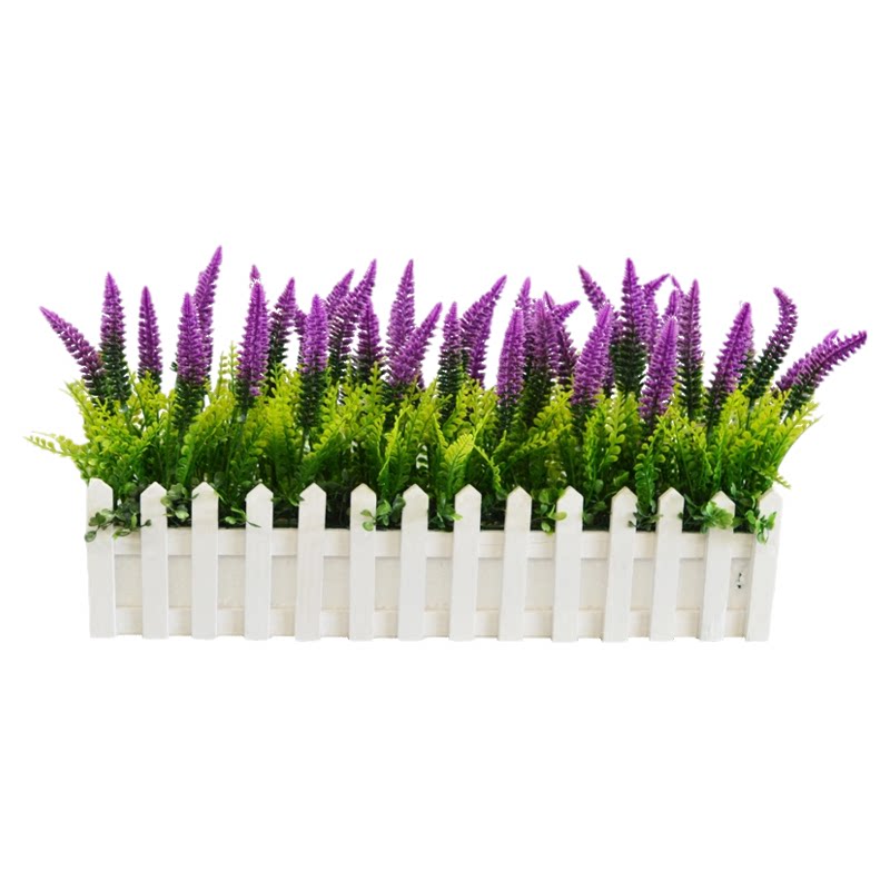 塑料花桌面隔断落地摆放仿真绿植
