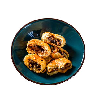 西溪糕团手工小烧饼梅干菜扣肉酥饼网红美食糕点蟹壳烧饼杭州特产